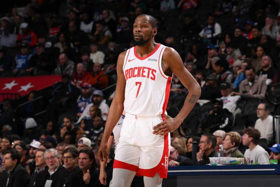 世界杯客户端-杜兰特36+7火箭加时惜败76人 恩比德32+15+10马克西36+10